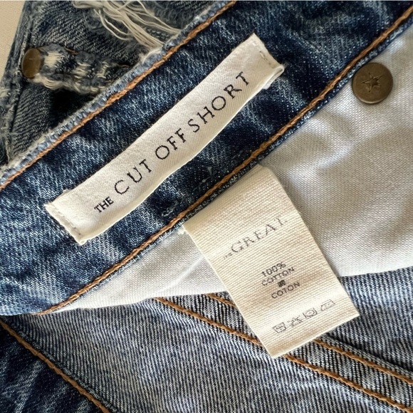 THE GREAT. Cut Off Shorts - Picture 15 of 16
